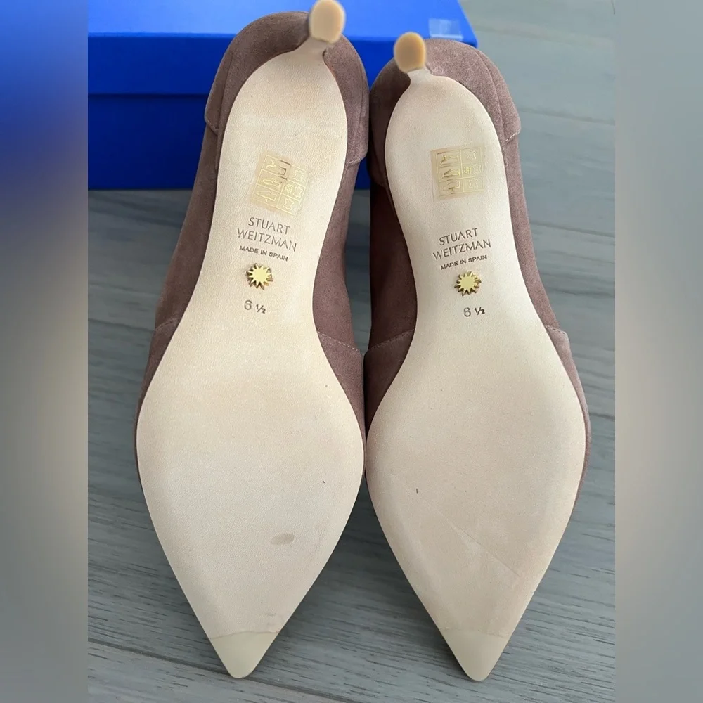 Stuart Weitzman 75 Stretch Booties - Picture 6 of 12